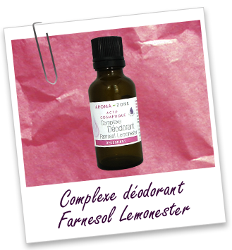 Actif cosmétique Complexe déodorant Farnesol - Lemonester - Aroma-Zone