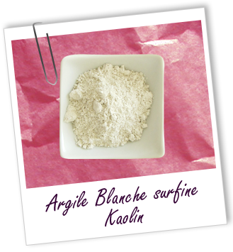 Argile blanche surfine (Kaolin) : propriétés et utilisations - Aroma-Zone