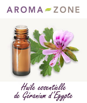 Huile essentielle de Géranium rosat Egypte : propriétés et utilisations -  Aroma-Zone