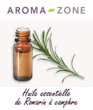 Huile essentielle de Romarin à camphre : propriétés et utilisations -  Aroma-Zone