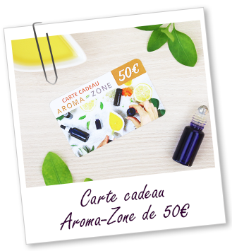 E-CARTE CADEAU AROMA-ZONE 50€ - Aroma-Zone