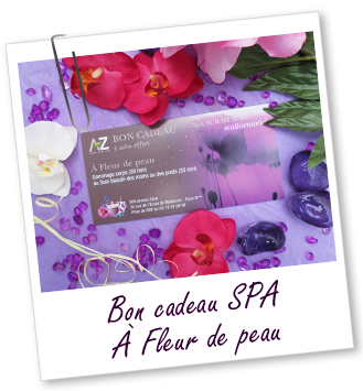 Bon cadeau SPA Aroma-Zone "A Fleur de Peau" de 39€ - Aroma-Zone