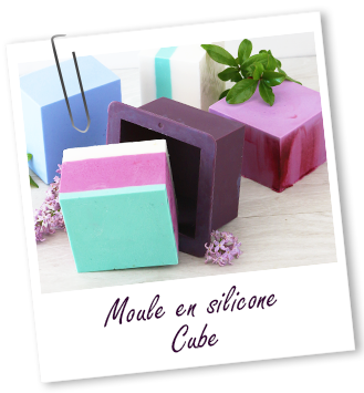 Moule en silicone Cube - Aroma-Zone