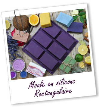 Moule en silicone Rectangulaire - Aroma-Zone