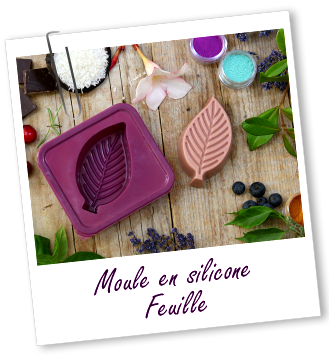 Moule en silicone Feuille - Aroma-Zone