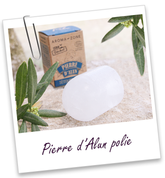 Pierre d'Alun polie 100% naturelle - Aroma-Zone