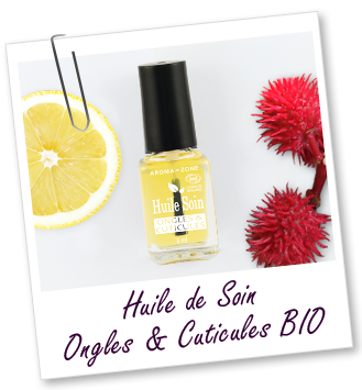Huile de Soin ongles & cuticules - Aroma-Zone