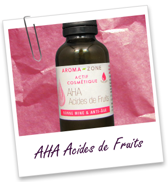 Actif cosmétique AHA - Acides de fruits - Aroma-Zone