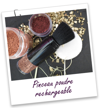Pinceau poudre rechargeable - Aroma-Zone
