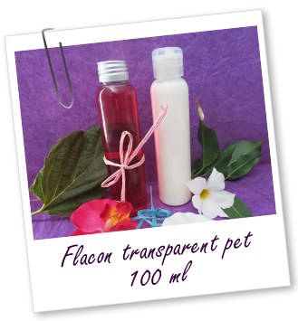 Flacon transparent PET 100 ml - Aroma-Zone