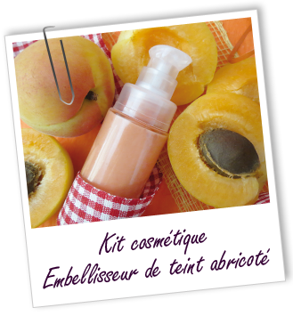 Kit cosmétique maison Embellisseur de teint abricoté - Aroma-Zone