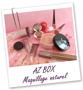 Coffret cosmétique maison AZ BOX MAQUILLAGE NATUREL - Aroma-Zone