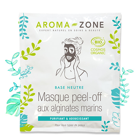 Masque Peel-Off aux alginates marins 15 g - Aroma-Zone